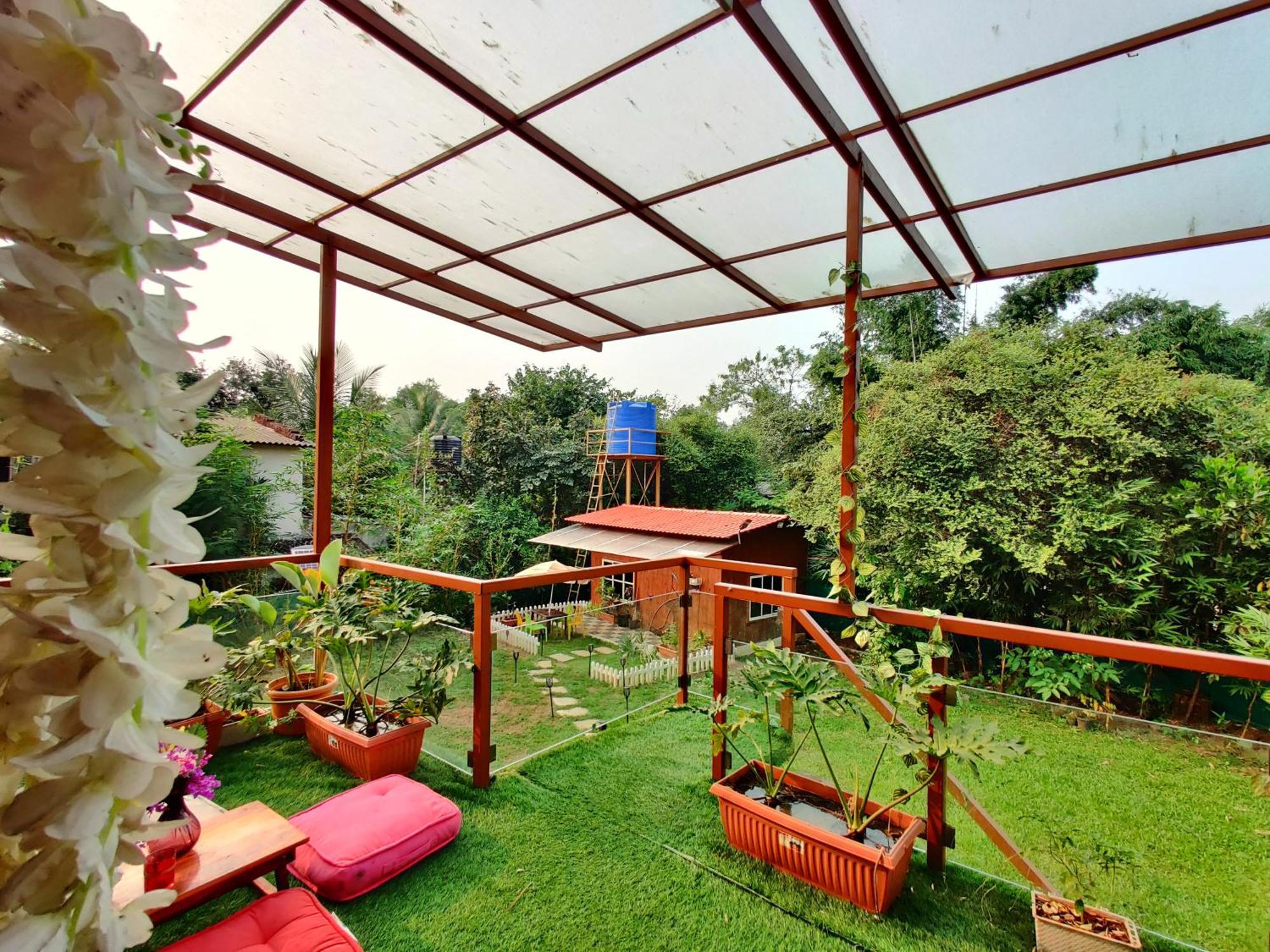 Crystal Springs Villa - A Picture-Perfect Retreat W Pool, Hammock, Gazebo Karjat Ngoại thất bức ảnh