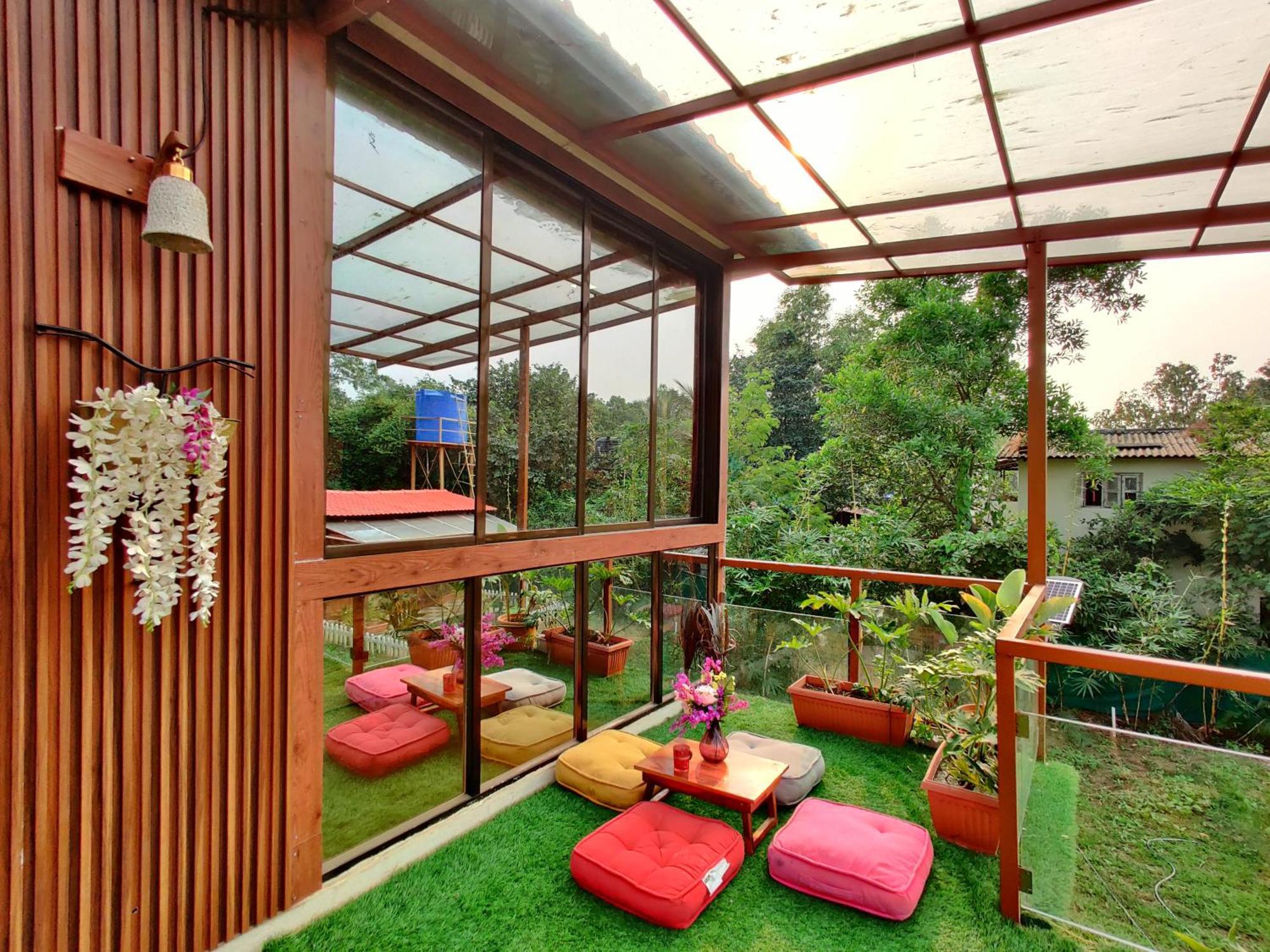 Crystal Springs Villa - A Picture-Perfect Retreat W Pool, Hammock, Gazebo Karjat Ngoại thất bức ảnh