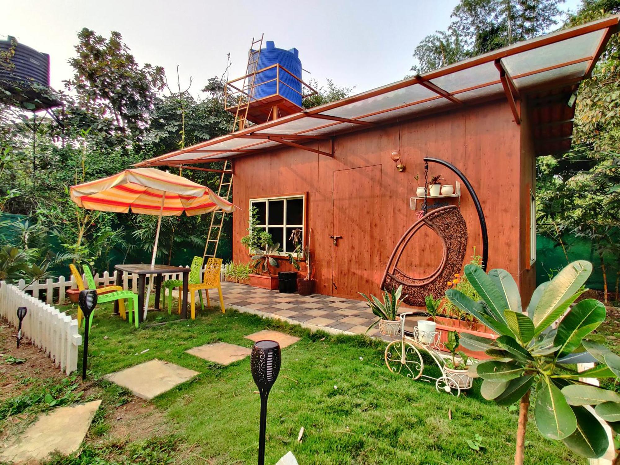 Crystal Springs Villa - A Picture-Perfect Retreat W Pool, Hammock, Gazebo Karjat Ngoại thất bức ảnh